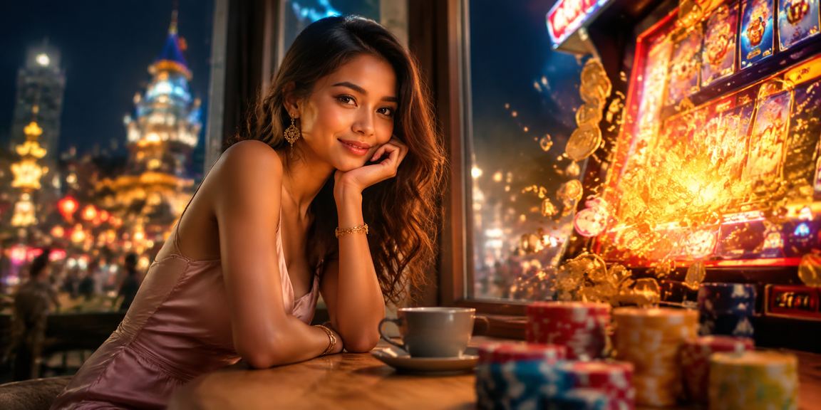 Permainan slot bergaya Melayu Malaysia dengan susun atur antara muka yang menarik